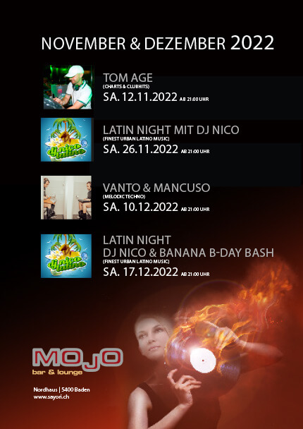 Events November und Dezember 2022